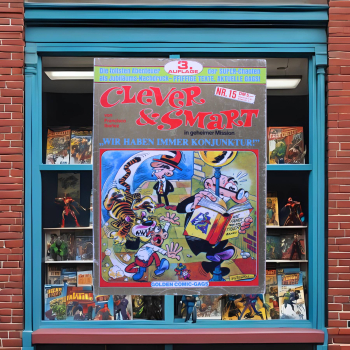 Clever & Smart in geheimer Mission Comic Album Nr. 15: Wir haben immer Konjunktur